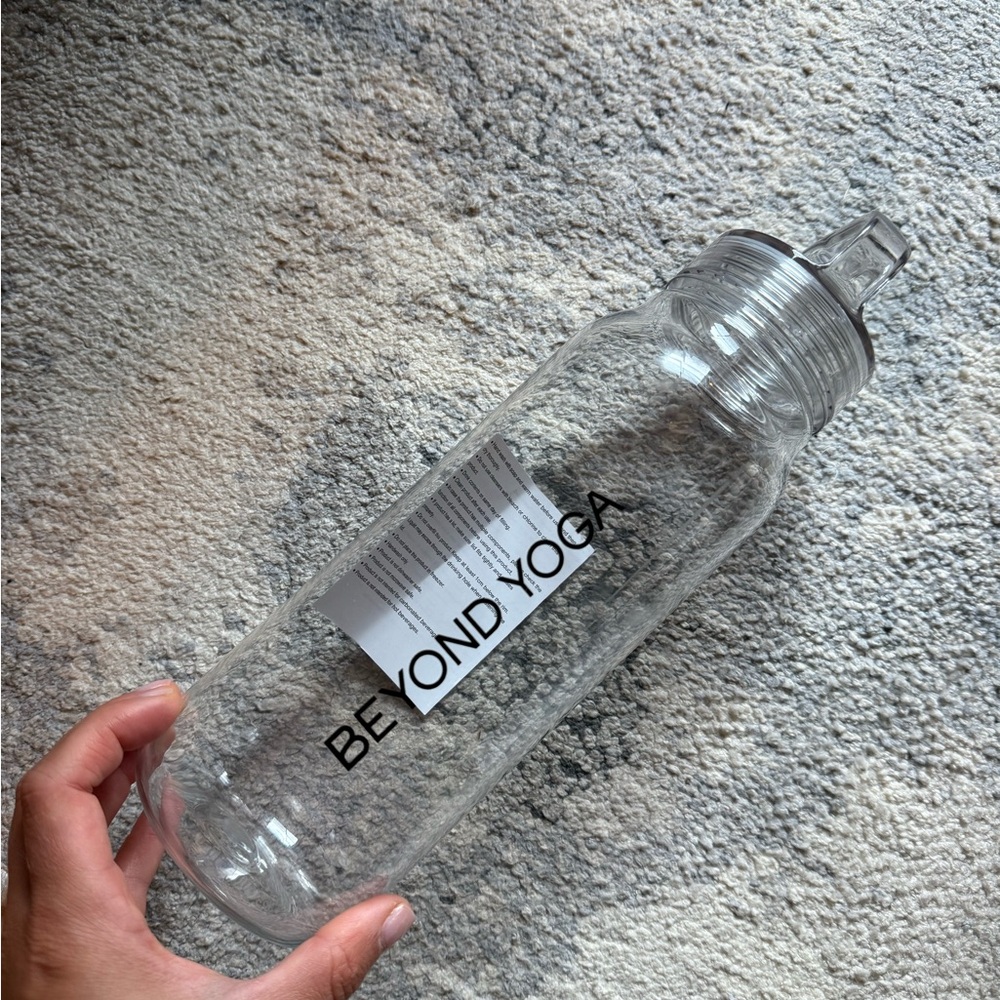 Beyond Yoga Transparent Hydration Bottle